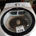 LOTE 170 - 01 LAVADORA DE ROUPAS MARCA BRASTEMP 11,5KG 220V. (NO ESTADO, LEILÃO NÃO TEM GARANTIA E NEM DEVOLUÇÃO, SUJEITO A POSSÍVEIS AVARIAS VISÍVEIS/OCULTAS E/OU AUSÊNCIA DE COMPONENTES).