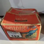LOTE 192 - 01 CAIXA DE DRYKOTEC 7700, REVESTIMENTO IMPERMEABILIZANTE FLEXÍVEL COM FIBRAS SINTÉTICAS. (NO ESTADO, LEILÃO NÃO TEM GARANTIA E NEM DEVOLUÇÃO, SUJEITO A POSSÍVEIS AVARIAS VISÍVEIS/OCULTAS E/OU AUSÊNCIA DE COMPONENTES).