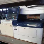 LOTE 079 - 02 IMPRESSORAS MULTIFUNCIONAL MARCAS XEROX MODELOS WORKCENTRE 3655/6015. (NO ESTADO, LEILÃO NÃO TEM GARANTIA E NEM DEVOLUÇÃO, SUJEITO A POSSÍVEIS AVARIAS VISÍVEIS/OCULTAS E/OU AUSÊNCIA DE COMPONENTES).