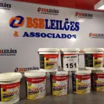 LOTE 151 - 08 KG DE REJUNTAMENTO ACRÍLICO SUPER JUNTA. (NO ESTADO, LEILÃO NÃO TEM GARANTIA E NEM DEVOLUÇÃO, SUJEITO A POSSÍVEIS AVARIAS VISÍVEIS/OCULTAS E/OU AUSÊNCIA DE COMPONENTES).
