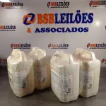 LOTE 126 - 20 LITROS DE ESPUMA HIGIENIZADORA PARA ANTISSEPSIA INSTANTÂNEA DAS MÃOS. (NO ESTADO, LEILÃO NÃO TEM GARANTIA E NEM DEVOLUÇÃO, SUJEITO A POSSÍVEIS AVARIAS VISÍVEIS/OCULTAS E/OU AUSÊNCIA DE COMPONENTES).