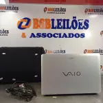 LOTE 100 - 01 NOTEBOOK SONY VAIO TELA 15.5”, PROCESSADOR INTEL CORE I3 M380 2.53GHZ, 8GB DE MEMÓRIA E 500GB DE HD COM FONTE E CASE. (NO ESTADO, LEILÃO NÃO TEM GARANTIA E NEM DEVOLUÇÃO, SUJEITO A POSSÍVEIS AVARIAS VISÍVEIS/OCULTAS E/OU AUSÊNCIA DE COMPONENTES).