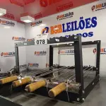 LOTE 078 - 01 SISTEMA DE ESPETOS GIRATÓRIOS PARA CHURRASQUEIRA. (NO ESTADO, LEILÃO NÃO TEM GARANTIA E NEM DEVOLUÇÃO, SUJEITO A POSSÍVEIS AVARIAS VISÍVEIS/OCULTAS E/OU AUSÊNCIA DE COMPONENTES).