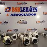 LOTE 030 - 01 LOTE COM VÁRIAS CÂMERAS DE SEGURANÇA MARCAS E MODELOS DIVERSOS. (NO ESTADO, LEILÃO NÃO TEM GARANTIA E NEM DEVOLUÇÃO, SUJEITO A POSSÍVEIS AVARIAS VISÍVEIS/OCULTAS E/OU AUSÊNCIA DE COMPONENTES).