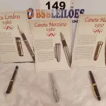LOTE 149 - 03 CANETAS SENDO: 01 MARLOWE 1950, 01 MERCÚRIO 1980 E 01 LONDRES 1980. (NO ESTADO, LEILÃO NÃO TEM GARANTIA E NEM DEVOLUÇÃO, SUJEITO A POSSÍVEIS AVARIAS VISÍVEIS/OCULTAS E/OU AUSÊNCIA DE COMPONENTES).