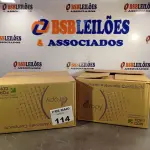LOTE 114 - 02 TOALHEIROS AUTO CORTE COMPACTO. (NO ESTADO, LEILÃO NÃO TEM GARANTIA E NEM DEVOLUÇÃO, SUJEITO A POSSÍVEIS AVARIAS VISÍVEIS/OCULTAS E/OU AUSÊNCIA DE COMPONENTES).