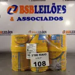 LOTE 108 - 06 LATAS DE ADESIVO ESTRUTURAL DE BASE EPÓXI MEDIA FLUIDEZ, COMPONENTES A+B. (NO ESTADO, LEILÃO NÃO TEM GARANTIA E NEM DEVOLUÇÃO, SUJEITO A POSSÍVEIS AVARIAS VISÍVEIS/OCULTAS E/OU AUSÊNCIA DE COMPONENTES).