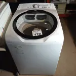 LOTE 170 - 01 LAVADORA DE ROUPAS MARCA BRASTEMP 11,5KG 220V. (NO ESTADO, LEILÃO NÃO TEM GARANTIA E NEM DEVOLUÇÃO, SUJEITO A POSSÍVEIS AVARIAS VISÍVEIS/OCULTAS E/OU AUSÊNCIA DE COMPONENTES).