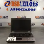 LOTE 052 - 01 NOTEBOOK MARCA HP DUAL CORE MODELO PROBOOK 6445B PARA RETIRADA DE PEÇAS. (NO ESTADO, LEILÃO NÃO TEM GARANTIA E NEM DEVOLUÇÃO, SUJEITO A POSSÍVEIS AVARIAS VISÍVEIS/OCULTAS E/OU AUSÊNCIA DE COMPONENTES).