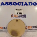 LOTE 136 - 01 PRATO DE PAREDE. (NO ESTADO, LEILÃO NÃO TEM GARANTIA E NEM DEVOLUÇÃO, SUJEITO A POSSÍVEIS AVARIAS VISÍVEIS/OCULTAS E/OU AUSÊNCIA DE COMPONENTES).