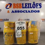 LOTE 055 - 06 LATAS DE ADESIVO ESTRUTURAL DE BASE EPÓXI MEDIA FLUIDEZ, COMPONENTES A+B. (NO ESTADO, LEILÃO NÃO TEM GARANTIA E NEM DEVOLUÇÃO, SUJEITO A POSSÍVEIS AVARIAS VISÍVEIS/OCULTAS E/OU AUSÊNCIA DE COMPONENTES).