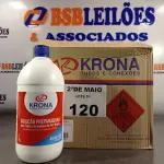 LOTE 120 - 06 LITROS DE SOLUÇÃO PREPARADORA PARA TUBOS E CONEXÕES DE PVC RÍGIDO LINHA ÁGUA FRIA. (NO ESTADO, LEILÃO NÃO TEM GARANTIA E NEM DEVOLUÇÃO, SUJEITO A POSSÍVEIS AVARIAS VISÍVEIS/OCULTAS E/OU AUSÊNCIA DE COMPONENTES).