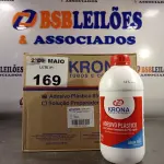 LOTE 169 - 06 TUBOS DE ADESIVO PLÁSTICO PARA TUBOS E CONEXÕES DE PVC RÍGIDO LINHA ÁGUA FRIA 850G. (NO ESTADO, LEILÃO NÃO TEM GARANTIA E NEM DEVOLUÇÃO, SUJEITO A POSSÍVEIS AVARIAS VISÍVEIS/OCULTAS E/OU AUSÊNCIA DE COMPONENTES).