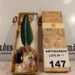 LOTE 147 - 01 CANETA TINTEIRO DE PENA. (NO ESTADO, LEILÃO NÃO TEM GARANTIA E NEM DEVOLUÇÃO, SUJEITO A POSSÍVEIS AVARIAS VISÍVEIS/OCULTAS E/OU AUSÊNCIA DE COMPONENTES).
