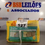 LOTE 127 - 01 CAIXA DE SIKA TOP-107 CINZA, ARGAMASSA POLIMÉRICA IMPERMEABILIZANTE DE ALTO DESEMPENHO. (NO ESTADO, LEILÃO NÃO TEM GARANTIA E NEM DEVOLUÇÃO, SUJEITO A POSSÍVEIS AVARIAS VISÍVEIS/OCULTAS E/OU AUSÊNCIA DE COMPONENTES).