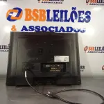 LOTE 125 - 01 MONITOR/ TV MARCA LG 22” POL COM SUPORTE DE PAREDE. (NO ESTADO, LEILÃO NÃO TEM GARANTIA E NEM DEVOLUÇÃO, SUJEITO A POSSÍVEIS AVARIAS VISÍVEIS/OCULTAS E/OU AUSÊNCIA DE COMPONENTES).