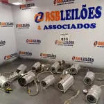LOTE 033 - 01 LOTE COM VÁRIAS CÂMERAS DE SEGURANÇA MARCAS E MODELOS DIVERSOS. (NO ESTADO, LEILÃO NÃO TEM GARANTIA E NEM DEVOLUÇÃO, SUJEITO A POSSÍVEIS AVARIAS VISÍVEIS/OCULTAS E/OU AUSÊNCIA DE COMPONENTES).