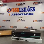 LOTE 026 - 01 SWITCH 24 PORTAS, 01 SER SWITCH BLACK BOX E 01 PORT REPLICATOR. (NO ESTADO, LEILÃO NÃO TEM GARANTIA E NEM DEVOLUÇÃO, SUJEITO A POSSÍVEIS AVARIAS VISÍVEIS/OCULTAS E/OU AUSÊNCIA DE COMPONENTES).