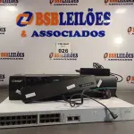 LOTE 026 - 01 SWITCH 24 PORTAS, 01 SER SWITCH BLACK BOX E 01 PORT REPLICATOR. (NO ESTADO, LEILÃO NÃO TEM GARANTIA E NEM DEVOLUÇÃO, SUJEITO A POSSÍVEIS AVARIAS VISÍVEIS/OCULTAS E/OU AUSÊNCIA DE COMPONENTES).