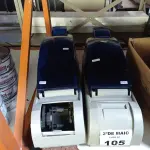 LOTE 105 - 02 IMPRESSORAS DE CARTÃO DATACARD SP55 PLUS. (NO ESTADO, LEILÃO NÃO TEM GARANTIA E NEM DEVOLUÇÃO, SUJEITO A POSSÍVEIS AVARIAS VISÍVEIS/OCULTAS E/OU AUSÊNCIA DE COMPONENTES).