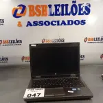 LOTE 047 - 01 NOTEBOOK MARCA HP I5 MODELO PROBOOK 6460B SEM BATERIA PARA RETIRADA DE PEÇAS. (NO ESTADO, LEILÃO NÃO TEM GARANTIA E NEM DEVOLUÇÃO, SUJEITO A POSSÍVEIS AVARIAS VISÍVEIS/OCULTAS E/OU AUSÊNCIA DE COMPONENTES).