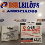 LOTE 015 - 02 CAIXAS DE SILICONE ACÉTICO SENDO: 01 VERMELHA COM 12 BISNAGAS E 01 TRANSPARENTE COM 24 BISNAGAS. (NO ESTADO, LEILÃO NÃO TEM GARANTIA E NEM DEVOLUÇÃO, SUJEITO A POSSÍVEIS AVARIAS VISÍVEIS/OCULTAS E/OU AUSÊNCIA DE COMPONENTES).