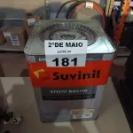LOTE 181 - 01 LATA DE TEXTURATTO PREMIUM SUVINIL EFEITO BRILHO BASE 24KG. (NO ESTADO, LEILÃO NÃO TEM GARANTIA E NEM DEVOLUÇÃO, SUJEITO A POSSÍVEIS AVARIAS VISÍVEIS/OCULTAS E/OU AUSÊNCIA DE COMPONENTES).