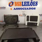 LOTE 124 - 02 SUPORTES PARA NOTEBOOKS. (NO ESTADO, LEILÃO NÃO TEM GARANTIA E NEM DEVOLUÇÃO, SUJEITO A POSSÍVEIS AVARIAS VISÍVEIS/OCULTAS E/OU AUSÊNCIA DE COMPONENTES).