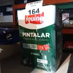 LOTE 164 - 01 LATA DE TINTA IQUINE PINTALAR INTERIORES FOSCO AVELUDADO NA COR BRANCO GELO 18L. (NO ESTADO, LEILÃO NÃO TEM GARANTIA E NEM DEVOLUÇÃO, SUJEITO A POSSÍVEIS AVARIAS VISÍVEIS/OCULTAS E/OU AUSÊNCIA DE COMPONENTES).