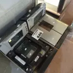 LOTE 446 - 02 BALANÇAS PARA CAIXA DE SUPERMERCADO. (NO ESTADO, LEILÃO NÃO TEM GARANTIA E NEM DEVOLUÇÃO, SUJEITO A POSSÍVEIS AVARIAS VISÍVEIS/OCULTAS E/OU AUSÊNCIA DE COMPONENTES).
