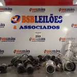 LOTE 299 - 01 LOTE COM VÁRIAS CÂMERAS DE SEGURANÇA. (NO ESTADO, LEILÃO NÃO TEM GARANTIA E NEM DEVOLUÇÃO, SUJEITO A POSSÍVEIS AVARIAS VISÍVEIS/OCULTAS E/OU AUSÊNCIA DE COMPONENTES).