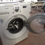 LOTE 416 - 01 LAVA E SECA 8.5KG MARCA LG 220V. (NO ESTADO, LEILÃO NÃO TEM GARANTIA E NEM DEVOLUÇÃO, SUJEITO A POSSÍVEIS AVARIAS VISÍVEIS/OCULTAS E/OU AUSÊNCIA DE COMPONENTES).