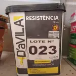 LOTE 023 - 01 - TINTA RESINA ACRÍLICA VERMELHO OXIDO 18 LITROS (NO ESTADO, NÃO SABEMOS SE FUNCIONA. LEILÃO NÃO TEM GARANTIA E NEM DEVOLUÇÃO, SUJEITO A POSSÍVEIS AVARIAS VISÍVEIS/OCULTAS E/OU AUSÊNCIA DE COMPONENTES)