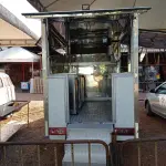 LOTE 473 - 01 CAMINHONETE I/RELY PICK-UP A GASOLINA NA COR PRATA; ANO 2013/2014.  CONSTA DÉBITO DE R$1319,24. (NO ESTADO)