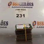 LOTE 231 - 01 LOTE COM VÁRIAS MEMORIAS PARA NOTEBOOK MARCAS E MODELOS DIVERSOS. (NO ESTADO, LEILÃO NÃO TEM GARANTIA E NEM DEVOLUÇÃO, SUJEITO A POSSÍVEIS AVARIAS VISÍVEIS/OCULTAS E/OU AUSÊNCIA DE COMPONENTES).