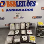 LOTE 359 - 20 HARD DISC PARA PC MARCAS E MODELOS DIVERSOS. (NO ESTADO, LEILÃO NÃO TEM GARANTIA E NEM DEVOLUÇÃO, SUJEITO A POSSÍVEIS AVARIAS VISÍVEIS/OCULTAS E/OU AUSÊNCIA DE COMPONENTES).
