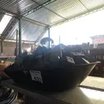 LOTE 433 - 01 BACIA PARA CARRINHO DE MÃO COM VÁRIAS CAIXINHAS DE FERRO PARA INSTALAÇÃO DE TOMADAS MARCAS E MODELOS DIVERSOS. (NO ESTADO, LEILÃO NÃO TEM GARANTIA E NEM DEVOLUÇÃO, SUJEITO A POSSÍVEIS AVARIAS VISÍVEIS/OCULTAS E/OU AUSÊNCIA DE COMPONENTES).