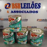 LOTE 028 - 04 – LATAS DE TINTA ACRÍLICA SUPRA LUKSCOLOR PREMIUM BRANCO 3,6L (NO ESTADO, NÃO SABEMOS SE FUNCIONA. LEILÃO NÃO TEM GARANTIA E NEM DEVOLUÇÃO, SUJEITO A POSSÍVEIS AVARIAS VISÍVEIS/OCULTAS E/OU AUSÊNCIA DE COMPONENTES)