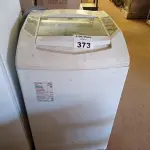 LOTE 373 - 01 MÁQUINA DE LAVAR ROUPAS MARCA BRASTEMP 8KG 220V. (NO ESTADO, LEILÃO NÃO TEM GARANTIA E NEM DEVOLUÇÃO, SUJEITO A POSSÍVEIS AVARIAS VISÍVEIS/OCULTAS E/OU AUSÊNCIA DE COMPONENTES).
