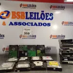 LOTE 359 - 20 HARD DISC PARA PC MARCAS E MODELOS DIVERSOS. (NO ESTADO, LEILÃO NÃO TEM GARANTIA E NEM DEVOLUÇÃO, SUJEITO A POSSÍVEIS AVARIAS VISÍVEIS/OCULTAS E/OU AUSÊNCIA DE COMPONENTES).