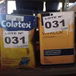 LOTE 031 - 02 – LATAS DE TINTAS (NO ESTADO, NÃO SABEMOS SE FUNCIONA. LEILÃO NÃO TEM GARANTIA E NEM DEVOLUÇÃO, SUJEITO A POSSÍVEIS AVARIAS VISÍVEIS/OCULTAS E/OU AUSÊNCIA DE COMPONENTES)