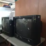 LOTE 468 - 02 TV’S DE TUBO MARCAS E MODELOS DIVERSOS. (NO ESTADO, LEILÃO NÃO TEM GARANTIA E NEM DEVOLUÇÃO, SUJEITO A POSSÍVEIS AVARIAS VISÍVEIS/OCULTAS E/OU AUSÊNCIA DE COMPONENTES).