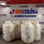 LOTE 328 - 20 LITROS DE ESPUMA HIGIENIZADORA PARA ANTISSEPSIA INSTANTÂNEA DAS MÃOS. (NO ESTADO, LEILÃO NÃO TEM GARANTIA E NEM DEVOLUÇÃO, SUJEITO A POSSÍVEIS AVARIAS VISÍVEIS/OCULTAS E/OU AUSÊNCIA DE COMPONENTES).