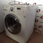 LOTE 416 - 01 LAVA E SECA 8.5KG MARCA LG 220V. (NO ESTADO, LEILÃO NÃO TEM GARANTIA E NEM DEVOLUÇÃO, SUJEITO A POSSÍVEIS AVARIAS VISÍVEIS/OCULTAS E/OU AUSÊNCIA DE COMPONENTES).