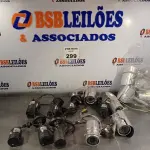 LOTE 299 - 01 LOTE COM VÁRIAS CÂMERAS DE SEGURANÇA. (NO ESTADO, LEILÃO NÃO TEM GARANTIA E NEM DEVOLUÇÃO, SUJEITO A POSSÍVEIS AVARIAS VISÍVEIS/OCULTAS E/OU AUSÊNCIA DE COMPONENTES).