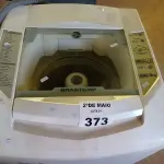 LOTE 373 - 01 MÁQUINA DE LAVAR ROUPAS MARCA BRASTEMP 8KG 220V. (NO ESTADO, LEILÃO NÃO TEM GARANTIA E NEM DEVOLUÇÃO, SUJEITO A POSSÍVEIS AVARIAS VISÍVEIS/OCULTAS E/OU AUSÊNCIA DE COMPONENTES).
