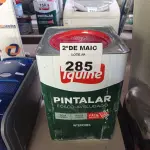 LOTE 285 - 01 LATA DE TINTA IQUINE PINTALAR INTERIORES FOSCO AVELUDADO NA COR BRANCO GELO 18L. (NO ESTADO, LEILÃO NÃO TEM GARANTIA E NEM DEVOLUÇÃO, SUJEITO A POSSÍVEIS AVARIAS VISÍVEIS/OCULTAS E/OU AUSÊNCIA DE COMPONENTES).