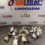 LOTE 399 - 01 LOTE COM VÁRIAS CÂMERAS DE SEGURANÇA. (NO ESTADO, LEILÃO NÃO TEM GARANTIA E NEM DEVOLUÇÃO, SUJEITO A POSSÍVEIS AVARIAS VISÍVEIS/OCULTAS E/OU AUSÊNCIA DE COMPONENTES).