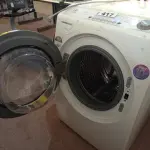 LOTE 417 - 01 LAVA E SECA 12KG MARCA ELECTROLUX 110V. (NO ESTADO, LEILÃO NÃO TEM GARANTIA E NEM DEVOLUÇÃO, SUJEITO A POSSÍVEIS AVARIAS VISÍVEIS/OCULTAS E/OU AUSÊNCIA DE COMPONENTES).