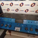 LOTE 377 - 01 MESA DE SOM AUDIOLINE. (NO ESTADO, LEILÃO NÃO TEM GARANTIA E NEM DEVOLUÇÃO, SUJEITO A POSSÍVEIS AVARIAS VISÍVEIS/OCULTAS E/OU AUSÊNCIA DE COMPONENTES).